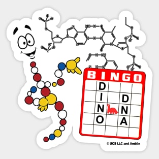 Bingo! Dino DNA! Sticker